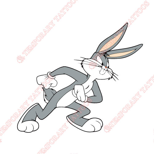Bugs Bunny Customize Temporary Tattoos Stickers NO.656